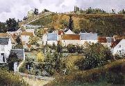 Camille Pissarro Pang plans Schwarz, tiare slopes oil on canvas